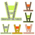 thumbnail image 1 of NIBOLOG Adjustable High Visibility Outdoor Working Reflective Vest Strap Harness Jacket, 1 of 7