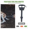 thumbnail image 1 of NIBOLOG Animal Butt Out Tool for Easy & Quick Cleaning Anal Plastic Hunter Butt Out Stick Tool for Deer Cow Horse Large Livestock Hunting Cleaning-up Tool, 1 of 8
