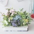 thumbnail image 1 of NIBOLOG Artificial Flower Eco-friendly Anti-fade Plastic Simulation Silk Rose Flower for Household, 1 of 8
