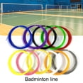 thumbnail image 1 of NIBOLOG Badminton String High Flexibility Shock-absorbing Nylon Durable Badminton Racket Line for Training, 1 of 8