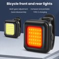 thumbnail image 1 of NIBOLOG Bicycle Light Bike LED Front Rear Light Type-C Charging MTB Road Bike Highlight Lamp 3 Light Modes Adjustable Cycling Light Lamp, 1 of 8