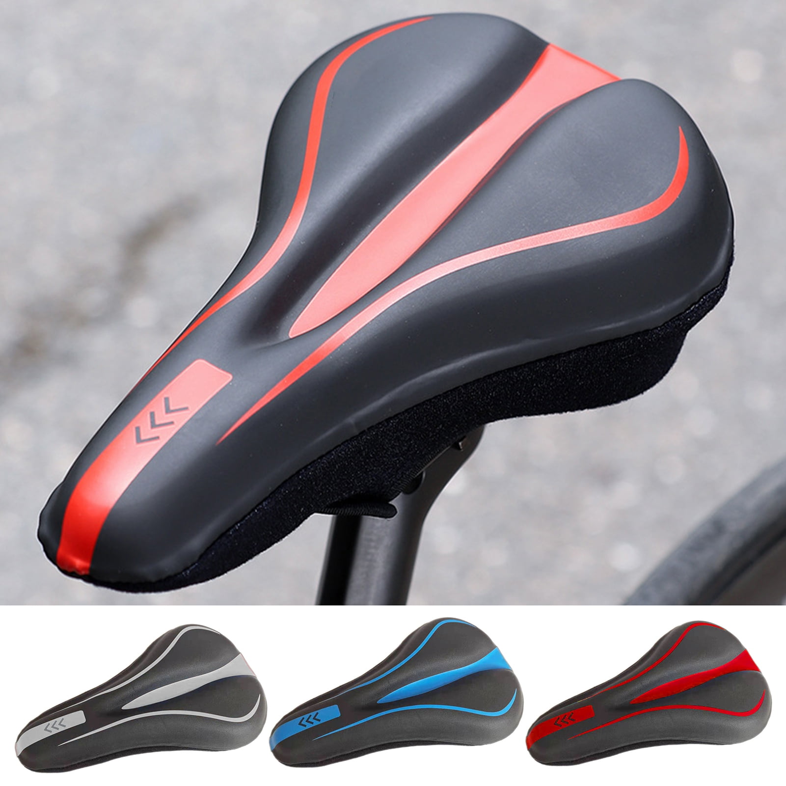 NIBOLOG Bike Seat Cover Fullwrap Design ExtraSoft Waterproof Anti