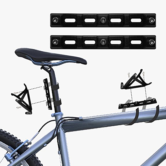 NIBOLOG Bottle Cage Extender High Strength Easy Installation Fastener Buckle Reusable Bike Water Cup Holder Expander for Riding