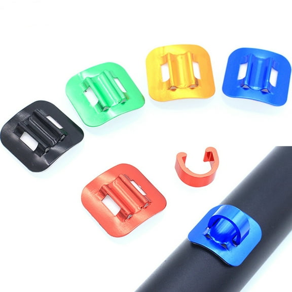 NIBOLOG Brake Cable Clip Durable Anti-scratch Reliable Bike Cable Clamp Tubing Fixing Seat for Mountain Bike