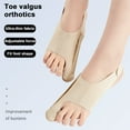thumbnail image 1 of NIBOLOG Bunion Corrector with Fastener Tape Super Soft High Elastic Breathable Adjustable Pain Relief Bunion Splint Toe Alignment Brace, 1 of 7