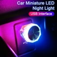 thumbnail image 1 of NIBOLOG Car Ambient Light - USB Interface Plug And Play Create Atmosphere Universal Car Miniature LED Night Light, 1 of 7