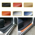 thumbnail image 1 of NIBOLOG Car Door Sill Sticker Anti Scratch Carbon Fiber Self Adhesive Decal, 1 of 8