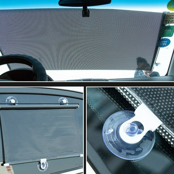 NIBOLOG Car Parasol Front Windshield Side Window Cover Interior UV-protective Curtain