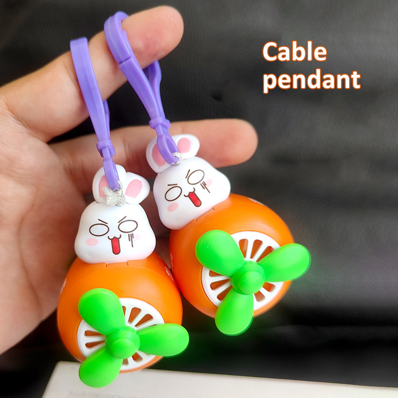 NIBOLOG Carrot Plane Rabbit Toy Pull Rope And Carrot Propeller Rotate ...