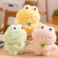 thumbnail image 1 of NIBOLOG Cartoon Crocodile Plush Toy Cute Soft Fluffy Stuffed Animal Plushie Kids Comfort Doll, 1 of 8