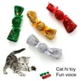 thumbnail image 1 of NIBOLOG Cat Toy Candy Shaped Cat Interactive Toy with Bell Durable Bite-resistant Cat Playing Toy Pet Supply, 1 of 8