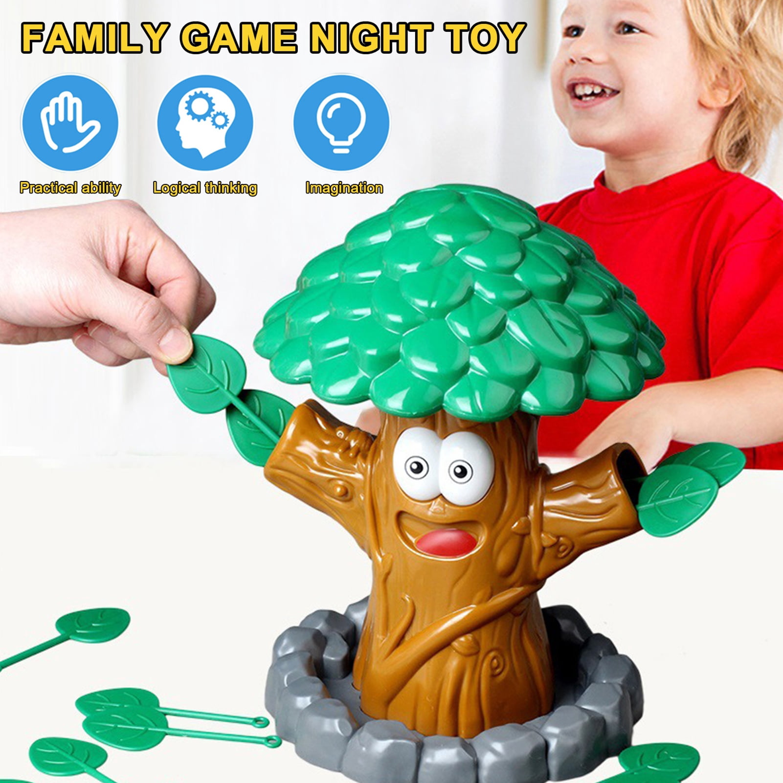 NIBOLOG Challenge Children Toy Cartoon Leaf Insect Escape Tree Board ...