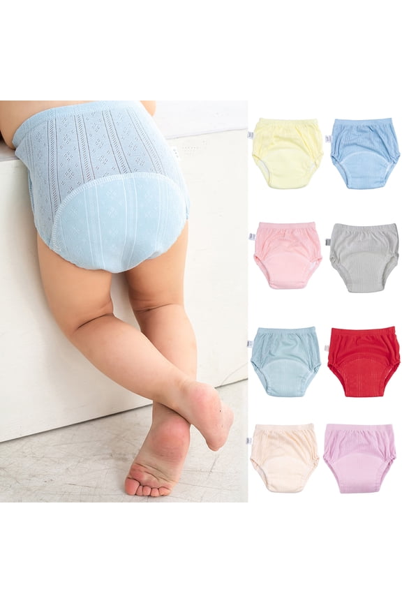 Cloth Diaper Breathable Moisture-Wicking Reusable Reusable Newborn Baby Washable Training Panties for Outdoor