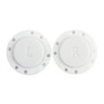 NIBOLOG DIY Buttons 1 Pair 8holes Design Plastic Clothes