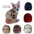 thumbnail image 1 of NIBOLOG Dog Harness Backpack with Zipper Adjustable Quick Release Mini Size Outdoor Walking Pet Self Carrier Bag, 1 of 8