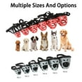 thumbnail image 1 of NIBOLOG Dog Muzzle Adjustment Breathable Hollow Anti Bark Bite Chew Pet Mouth Cover Pet Supplies, 1 of 7