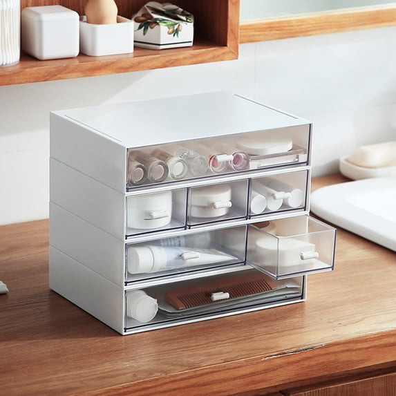 NIBOLOG Drawer Storage Box Fashion Creative Lightweight Drawer Storage Case File Sundries Rack for Home