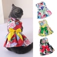 thumbnail image 1 of NIBOLOG Fashion Dog Clothing Breathable Bright-colored Back Bow-knot Design Pet Dress Photography Props, 1 of 8