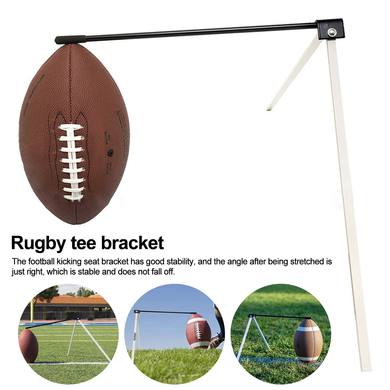 NIBOLOG Football Kicking Tee Training Practice Equipment
