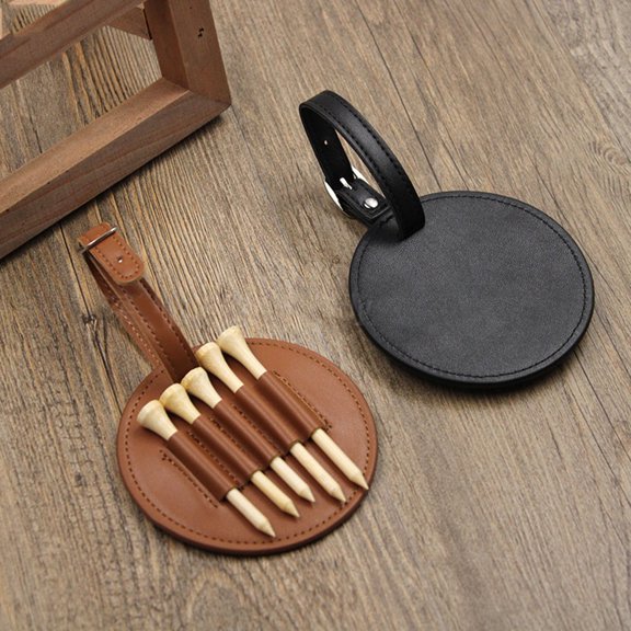 NIBOLOG Golf Tees Storage Bag Wear Resistant Waterproof Easy to Hang Golf Equipment Organizer Bag Golf Accessories