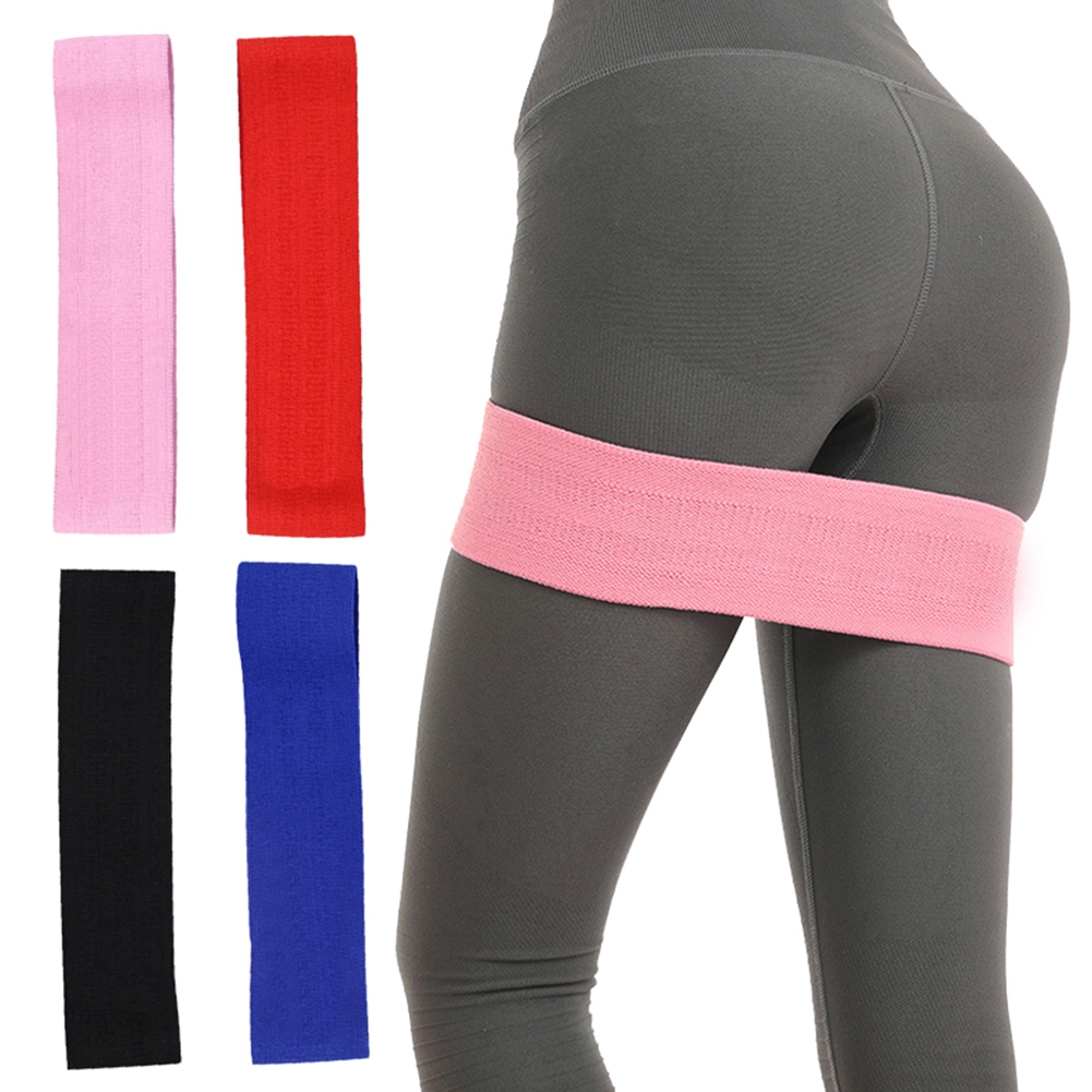 NIBOLOG Gym Yoga Fitness Hip Glute Leg Exercise Training Elastic ...