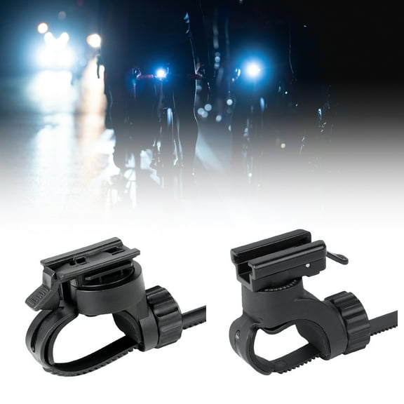 NIBOLOG Helpful Bicycle Light Bracket Quick Mount Release Different Specifications Long Service Life Cycling Light Holder Clip for Mountain Bike