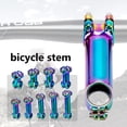 thumbnail image 1 of NIBOLOG High Hardness Handlebar Stem PVD Surface Vacuum Coating Increase Height Long Service Life Bicycle Stem for Downhill Bikes, 1 of 8