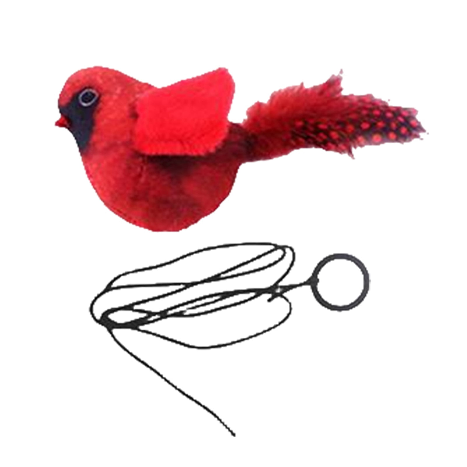 NIBOLOG Interactive Cat Toys Hanging Plush Bird Squeaky Sound ... - Cat Toys For Playful Cats