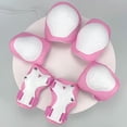 thumbnail image 1 of NIBOLOG Kids Protective Gear Wear Resistant Breathable Accessory Protective Gear Elbow Pads Palm Guards for Riding, 1 of 8
