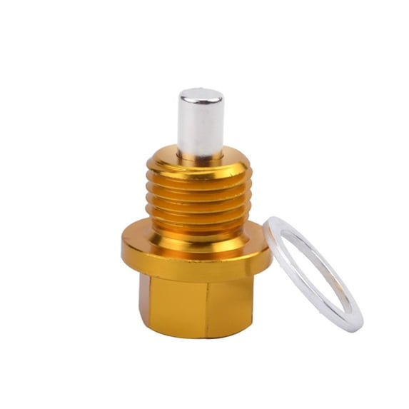NIBOLOG M14 x 1.5mm Magnetic Oil Sump Nut Drain Oil Plug Screw for Ford