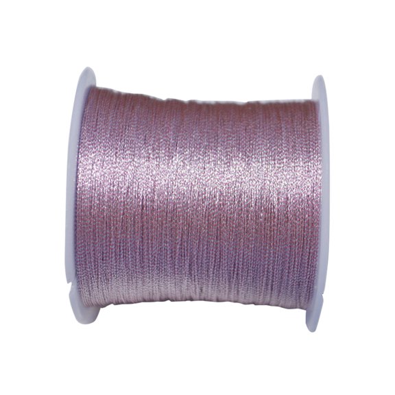 NIBOLOG Metal Thread Roll - No Fade Lustrous Exquisite High Tenacity DIY Polyester Sewing Embroidery