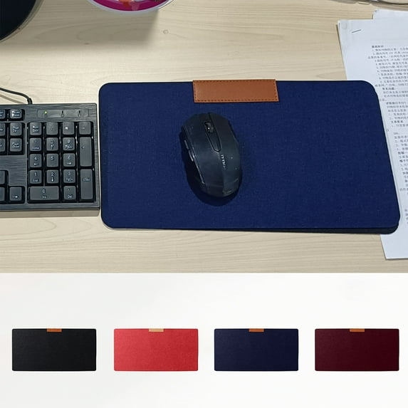 NIBOLOG Multi-Functional Large Felt Gaming Mouse Pad Office Desk Laptop Keyboard Mat