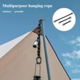 thumbnail image 1 of NIBOLOG Multi-purpose Camping Rope Strong Compatibility Prevent Falling Different Specifications Safety Harness Survival Gear, 1 of 8