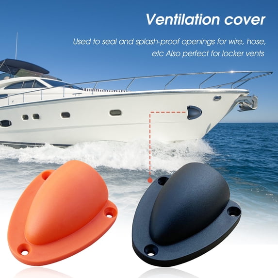 NIBOLOG Nylon Boat Clamshell UV Resistant Multipurpose Anti-deformation Cable Vent Cover for Boat