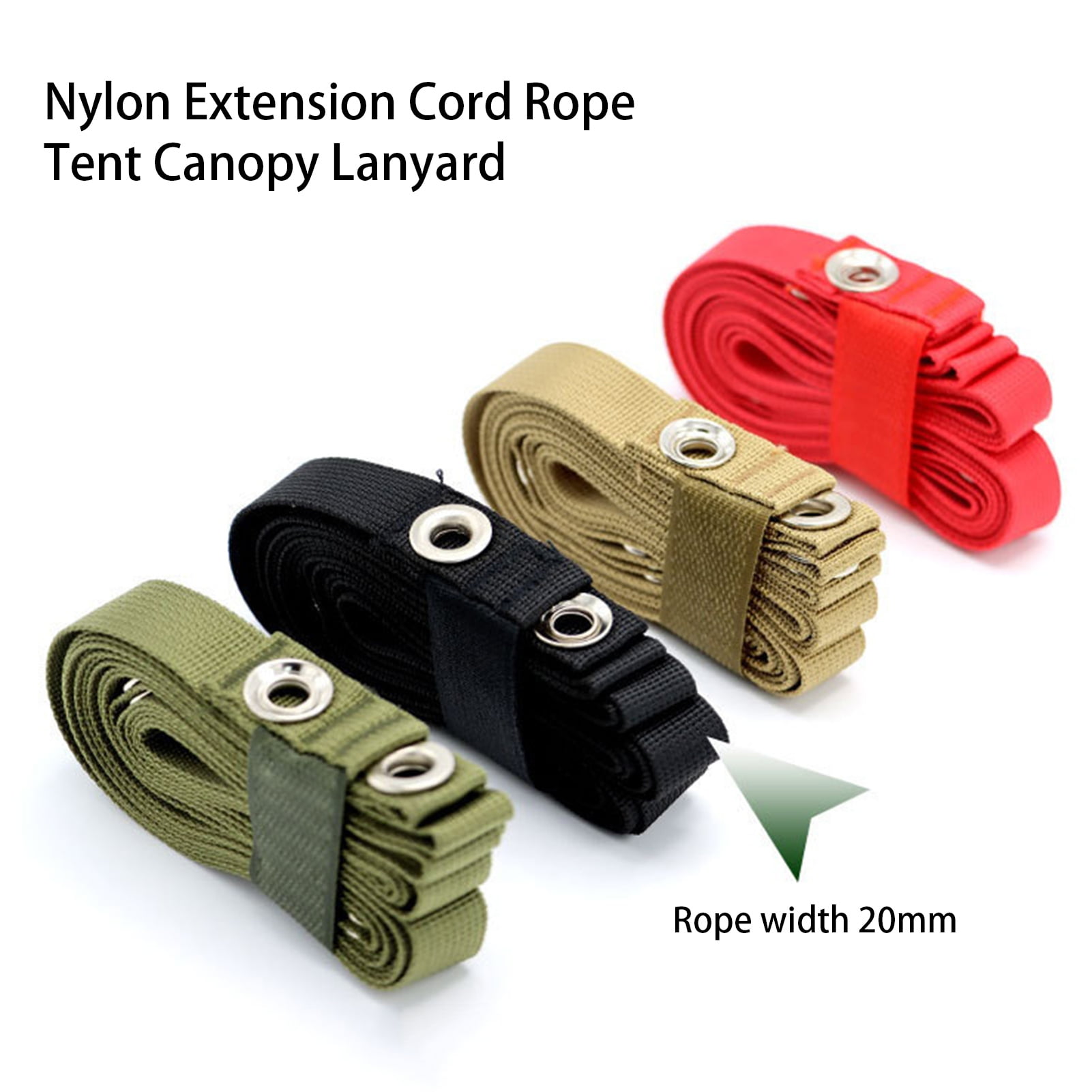 NIBOLOG Nylon Extension Cord Good Loadbearing Wear Resistant Fasten