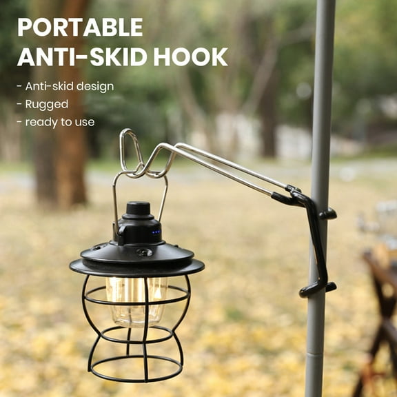 NIBOLOG Outdoor Camping Lantern Hook Hanger Water Bottle Holder Strong Load-bearing Easy to Install Non-Slip Light Holder