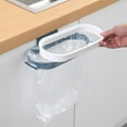 thumbnail image 1 of NIBOLOG Over the Door Trash Bag Rack Good Load Capacity with Lid PP Garbage Bag Holder Kitchen Gadgets, 1 of 8
