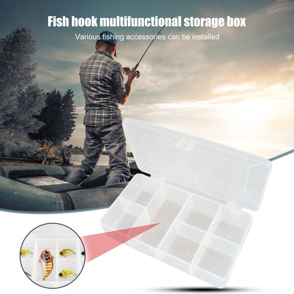 NIBOLOG PP Lure Case Large Capacity Convenient Anti-fracture Fishing Tackle Box for Fishing