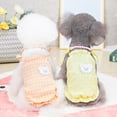 thumbnail image 1 of NIBOLOG Pet Camisole Plaid Comfortable Spring Summer Bear Embroidery Dog Puppy Vest Shirt for Daily Wear, 1 of 8