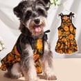 thumbnail image 1 of NIBOLOG Pet Skirt Sunflower Pattern Double Layer Hemming Pullover Summer Kitty Clothes Dog Outfits for Spring, 1 of 7