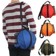 thumbnail image 1 of NIBOLOG Portable Sport Ball Shoulder Bag Basketball Football Volleyball Storage Backpack, 1 of 7