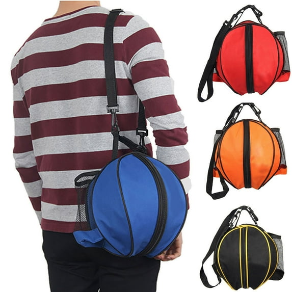 NIBOLOG Portable Sport Ball Shoulder Bag Basketball Football Volleyball Storage Backpack
