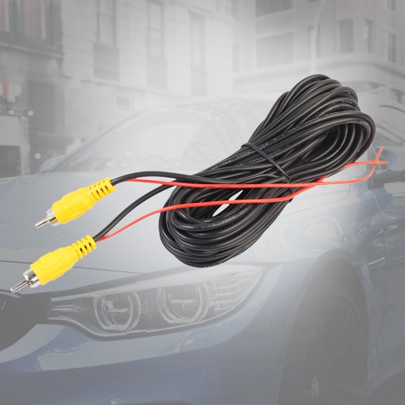 NIBOLOG RCA Male to Male Audio Cable - HiFi Speaker Video AV Cord for Car Rearview Camera