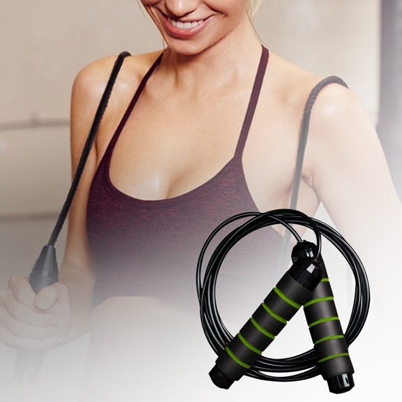 NIBOLOG Rope Tangle-free Smooth Unisex Anti-slip Jump Rope for Home