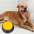 thumbnail image 1 of NIBOLOG Talking Button Interactive Recordable Multi-functional Round Shape Easy to Carry Communication ABS Learning Recording Sound Button for Dogs, 1 of 6