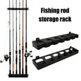 thumbnail image 1 of NIBOLOG Wall Mount Fishing Rod Holder 6/8 Holes Multi-function Vertical Horizontal Fishing Pole Display Storage Rack Organizer Stand Fishing Accessories, 1 of 8