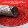 thumbnail image 1 of NIBOLOG Waterproof Round Woven Placemat Dining Table Mat Kitchen Decoration for Home, 1 of 8