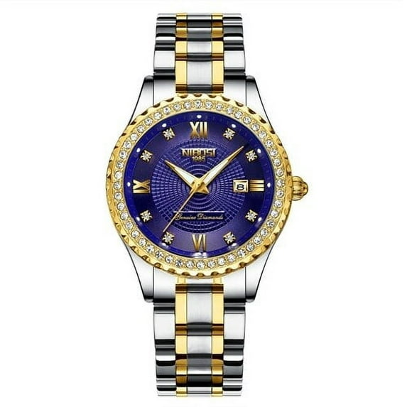 NIBOSI 2022 New Gold Watch Women Watches Ladies Creative Steel Women's Bracelet Watches Female Waterproof Clock Relogio Feminino