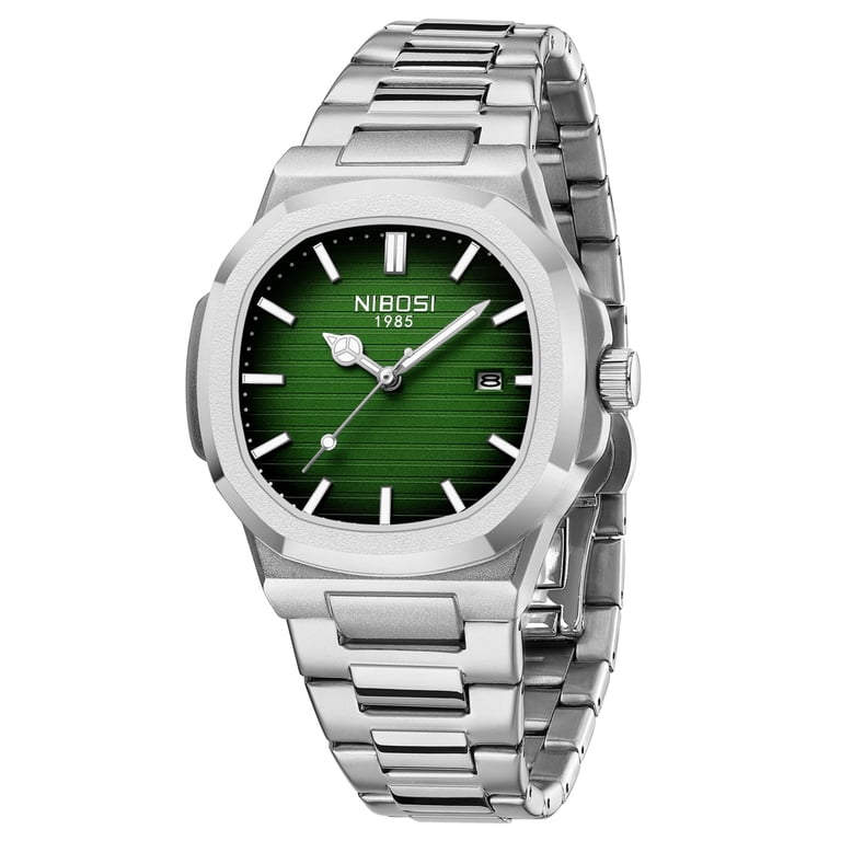 NIBOSI Business Men Analog Quartz Stainless Steel Watches  display picture 3