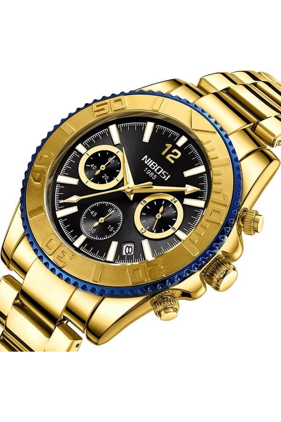 Chronograph Mens Watches for Sport Casual Luminous Wristwatches for Male Creative Design Quartz Clock Relogio Masculino